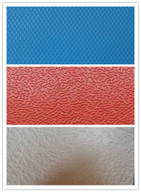 Kitchのキャビネットのための織り目加工の表面の合金1050色の上塗を施してあるアルミニウム シート