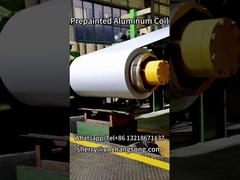 塗装されたアルミニウムコイルの生産
