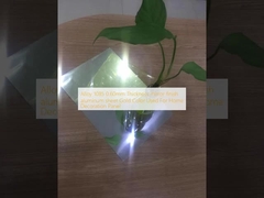 合金 1085 0.60mm 厚さ 鏡仕上げ アルミシート 金色 家庭装飾用パネル