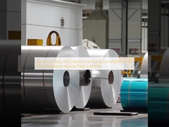 アルミ合金5052 水上コーティングフィルム (0.2mm/1200mm) PEM電解器双極板基板用