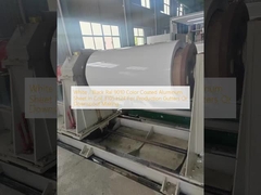 白 / 黒 Ral 9010 コーリング内色塗装アルミシート 3105 H24 生産のゴーターまたはダウンスプット製造のために