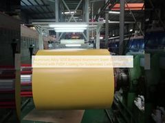 吊り天井パネル用 PVDF コーティングを施したアルミニウム合金 1050 ブラッシュアルミニウムシート (0.6 ～ 1.2 mm × 1150 mm)