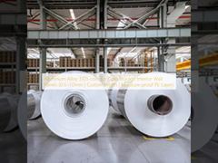 冷蔵倉庫内壁パネル用アルミニウム合金 3105 コイル (0.6 ～ 1.0mm | カスタム幅 | 防湿 PE 層)