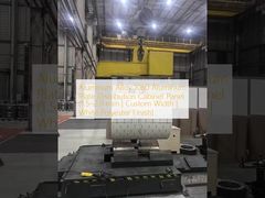 アルミニウム合金 1060 アルミニウム プレート配電キャビネット パネル (1.5 ～ 2.0 mm | カスタム幅 | 白色ポリエステル仕上げ)