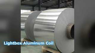 ライトボックス用の耐久性のあるアルミニウムコイル