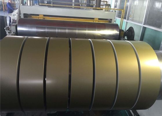 合金3003 アルミニウム ストライプ 銀色 コーティング アルミニウム コイル 1.00mm 厚さ 30mm 幅 チャンネルレター製造に使用