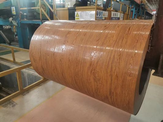 1000シリーズ 木製ポリエステルコーティング アルミコイル 飾り付けとドア材料