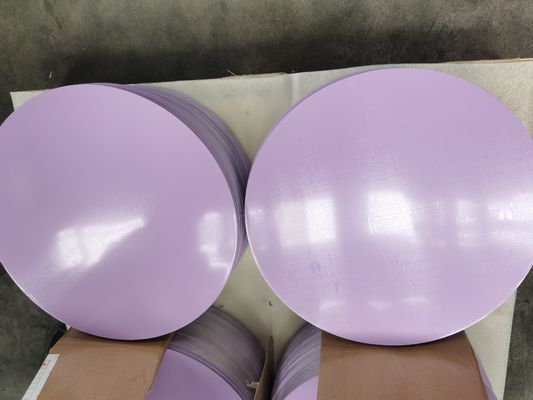 アルミ合金1060 深画 アルミ 0.70 X 440mm 直径 高光沢 塗装 アルミ ディスク / クックポット製造のための円