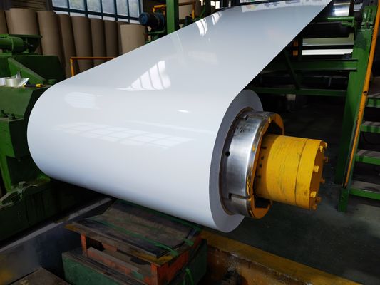 26 メートル × 150mm アルミ合金 3004 耐腐蝕 白色塗装 アルミシート 溝カバーのための製造目的