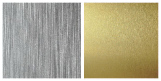 ヘアライン カラーアルミニウムコイル合金3105 0.55mm キャビネット表面装飾パネルのためのプリペイントアルミニウムシート