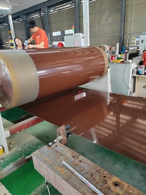 AA3003 H24 1.5MM ランプと太陽光発電のためのプリペイントアルミニウムコイル