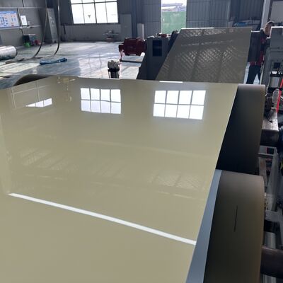 ASTM B209 Standard Alloy 3105 H16 Temper 1.00mm Thickness White Color Coated Aluminum Sheets For Building Exterior Panel