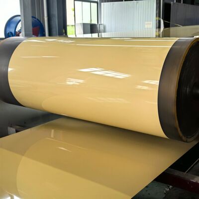 15インチ コーティングアルミニウムコイル (厚さ .027) 雨樋製造用