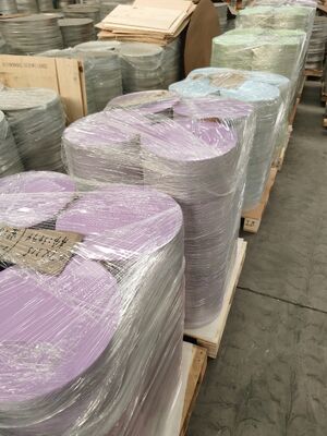 AA1100 O 0.7*315mm プリペイント アルミウム イン ディスク 一面色塗り,コーティング厚さは18ミクロ未満ではない キッチンクッキング