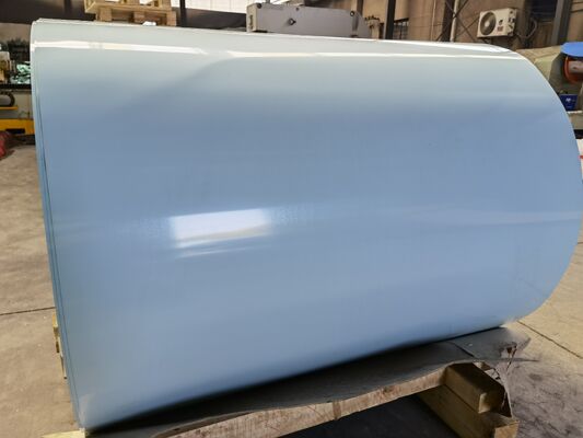 AA3003 H14 0.6MM プリペイント アルミコイル 両側が雨水用ブラウン色 下流スプート材料