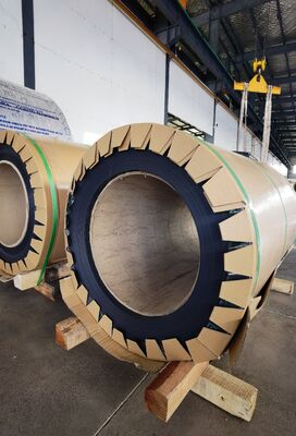 AA3105 H14 0.8MM パイプラインの隔熱外蓋のためのプリペイントアルミコイル