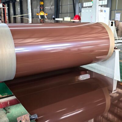 金属屋根用波形パネル用 0.5mm 0.7mm 厚 PE/PVDF コーティング済みプレペイントアルミニウムシート